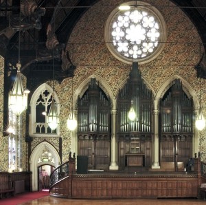 Great Hall South Gable with organ