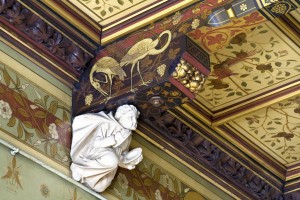 Mayors Parlour Corbel and ceiling detail