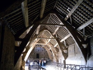 Hall Barns Farm – cruck barn, Stonyhurst