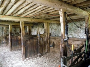 New Close Farm Field Barn stalls1800s