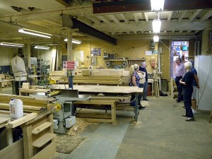 Lomeshaye Bridge Mill ground floor joiners' shop