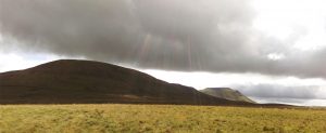 At long last - sun over Ingleborough